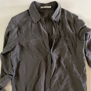 Alexander Wang grey blouse